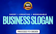 create 40 attractive business names or slogans or taglines