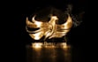 create hot gold logo animation intro and outro youtube