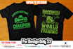 do bulk t shirt design for merch or print on demand business