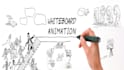 whiteboard animation explainer video hand drawing video