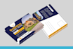 do a business flyer and postcard design for your company