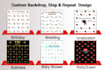 design custom red carpet backdrop,step and repeat from logo