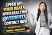 do USA real estate skip tracing with verified phone and email