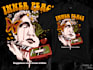 make design tshirt with psychedelic style