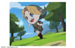 draw a character in a chibi style