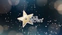 create beauty glitter particles logo intro