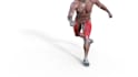 provide stock fitness animations in a close up style