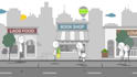 create 2d stick figure style cartoon animation