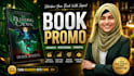 make a unique 3d book promo or trailer video