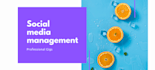 be your social media manager and content designer
