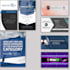 do facebook, twitter, linkedin, youtube, instagram banner