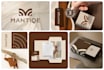 design brand logo, branding kit and brand identity