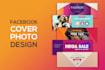design attractive facebook cover image
