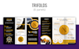 design a clean professional trifold or bifold brochure
