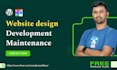 create a responsive wordpress website design with maintenance support