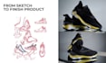 make a footwear, shoes, sneakers design for you