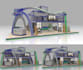 create 3d trade show booth 10x10,10x20