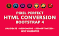 convert figma to html, xd to html, sketch to html responsive