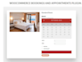 add woocommerce bookings and appointments system