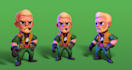design optimized 3d characters for unity and unreal engine