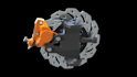 create 3d 360 turntable rendering animation of your product