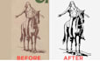 refine and vectorize existing logo