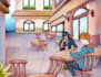 draw beautiful and detailed anime style illustration