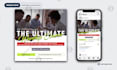create social media design, post, banner ads