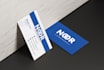 design a modern double sided business card for your brand