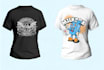 do streetwear t shirt design, anime t shirt, vintage typography t shirt