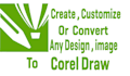 redraw recreate convert image logo design to coreldraw ai psd svg jpg