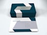 design custom modern business card and stationery for you