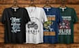 do eye catching typography tshirt design