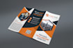 design a professional trifold or bifold brochure