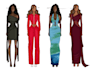 draw a beautiful fashion illustration