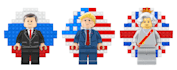 make funny and cute chibi custom lego style
