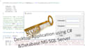 develop desktop apps using c sharp and ms access ms sql server