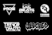 do custom typography music, band or dj logo
