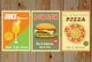 make a vintage or retro poster with an amazing design