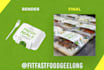 make food sleeve for your takeout containers