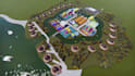 3d site plan presentation by google map