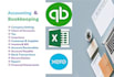 do accounting, bookkeeping, financial statements  and audit