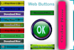 design 5 professional web buttons