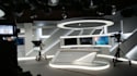 design TV studio, broadcast set and news studio in 3d