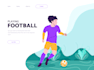 make modern flat illustration for your app or web