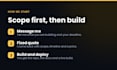 build a custom react and next js web application with typescript