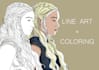 create vector line art illustrations of your photo or character