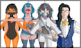 create a vrchat or vtuber avatar for you from scratch