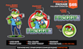 design a professional animal mascot, cartoon logo, or character