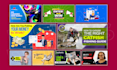 design blog post featured images or web banners